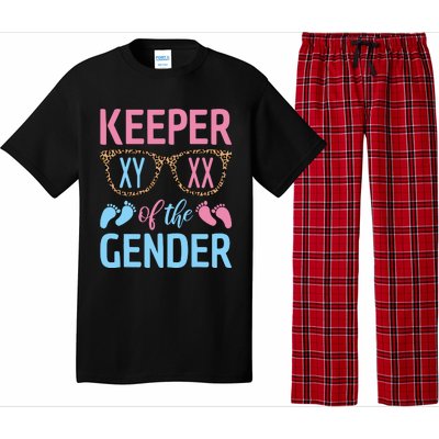 Keeper Of The Gender Baby Shower Gender Reveal Party Outfit Pajama Set