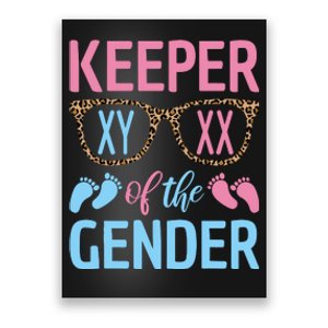 Keeper Of The Gender Baby Shower Gender Reveal Party Outfit Poster