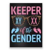 Keeper Of The Gender Baby Shower Gender Reveal Party Outfit Poster