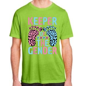 Keeper Of The Gender Reveal Announcement Baby Shower Party Adult ChromaSoft Performance T-Shirt