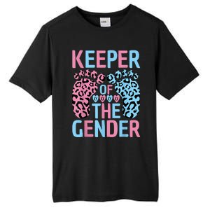 Keeper Of The Gender Reveal Announcement Baby Shower Party Tall Fusion ChromaSoft Performance T-Shirt