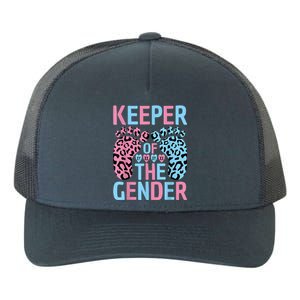 Keeper Of The Gender Reveal Announcement Baby Shower Party Yupoong Adult 5-Panel Trucker Hat