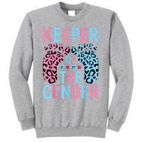 Keeper Of The Gender Reveal Announcement Baby Shower Party Sweatshirt