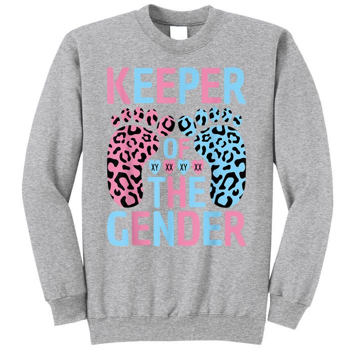 Keeper Of The Gender Reveal Announcement Baby Shower Party Sweatshirt