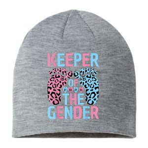 Keeper Of The Gender Reveal Announcement Baby Shower Party Sustainable Beanie