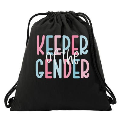 Keeper Of The Gender Drawstring Bag