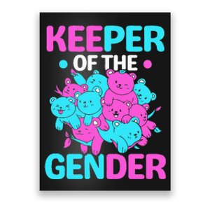 Keeper Of The Gender Gender Reveal Party Pregnancy Poster