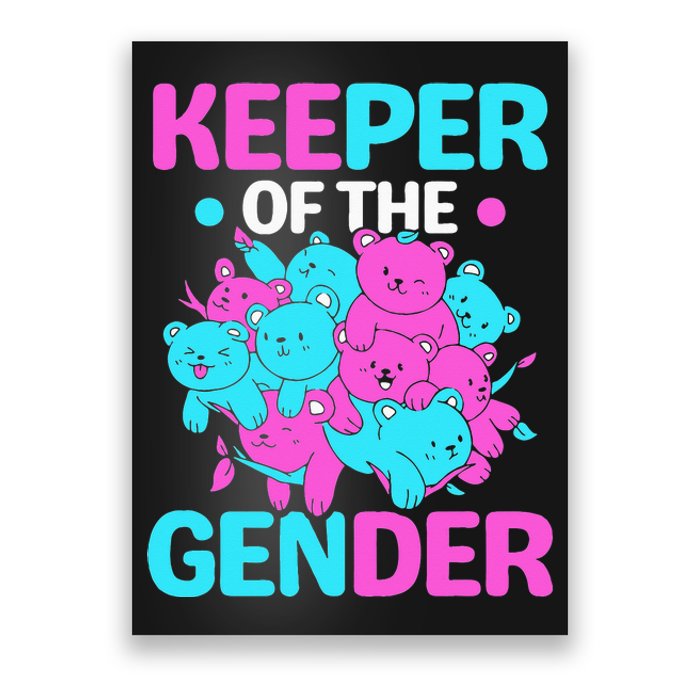 Keeper Of The Gender Gender Reveal Party Pregnancy Poster