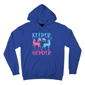 Keeper Of The Gender Buck Or Doe Gender Reveal Party Gift Hoodie