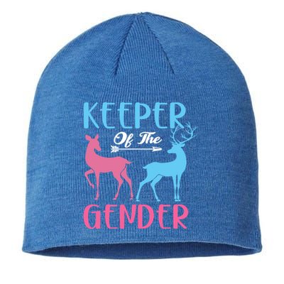 Keeper Of The Gender Buck Or Doe Gender Reveal Party Gift Sustainable Beanie