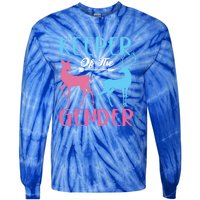 Keeper Of The Gender Buck Or Doe Gender Reveal Party Gift Tie-Dye Long Sleeve Shirt