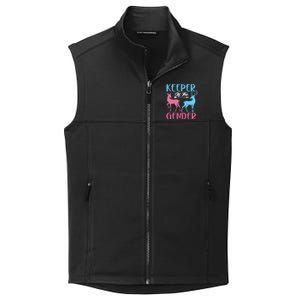 Keeper Of The Gender Buck Or Doe Gender Reveal Party Gift Collective Smooth Fleece Vest