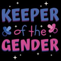 Keeper Of The Gender Pregnancy Reveal Impact Tech Backpack