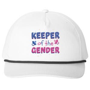 Keeper Of The Gender Pregnancy Reveal Snapback Five-Panel Rope Hat