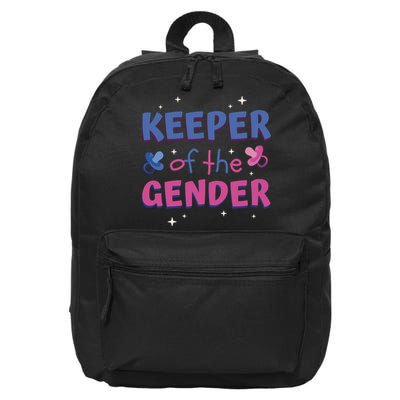 Keeper Of The Gender Pregnancy Reveal 16 in Basic Backpack