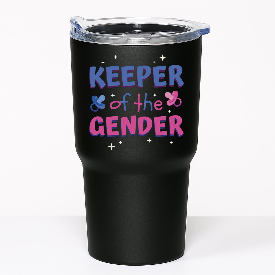 Keeper Of The Gender Pregnancy Reveal Tumbler