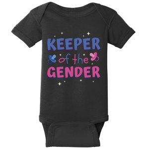 Keeper Of The Gender Pregnancy Reveal Baby Bodysuit