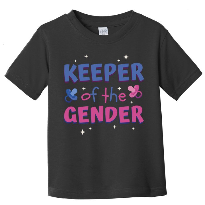 Keeper Of The Gender Pregnancy Reveal Toddler T-Shirt