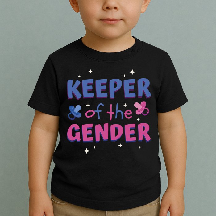 Keeper Of The Gender Pregnancy Reveal Toddler T-Shirt