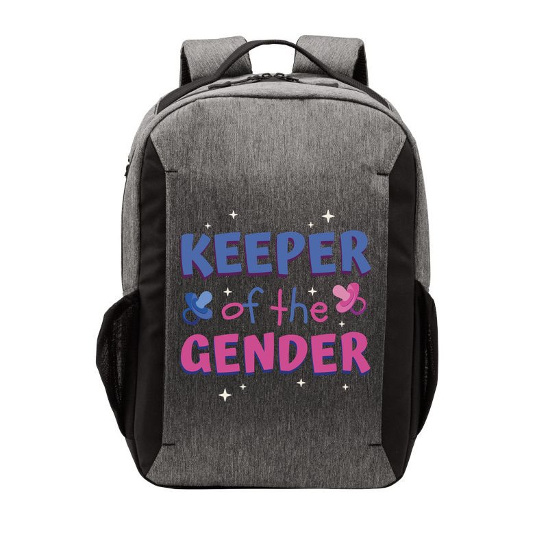 Keeper Of The Gender Pregnancy Reveal Vector Backpack