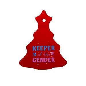 Keeper Of The Gender Pregnancy Reveal Ceramic Tree Ornament