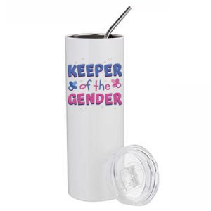 Keeper Of The Gender Pregnancy Reveal Stainless Steel Tumbler