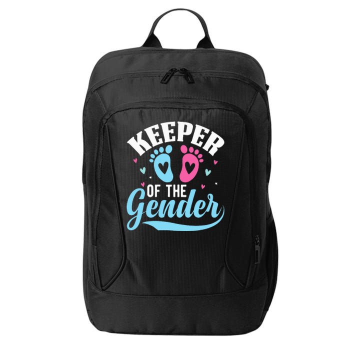 Keeper Of The Gender Pink Or Blue Funny Gender Reveal Party City Backpack