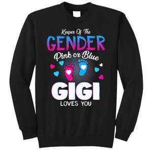 Keeper Of The Gender Pink Or Blue Gigi Loves You Reveal Sweatshirt