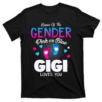 Keeper Of The Gender Pink Or Blue Gigi Loves You Reveal T-Shirt