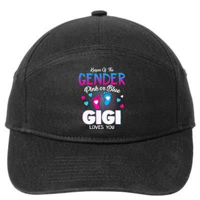 Keeper Of The Gender Pink Or Blue Gigi Loves You Reveal 7-Panel Snapback Hat