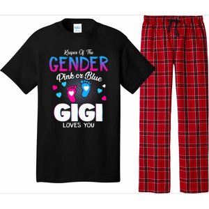 Keeper Of The Gender Pink Or Blue Gigi Loves You Reveal Pajama Set