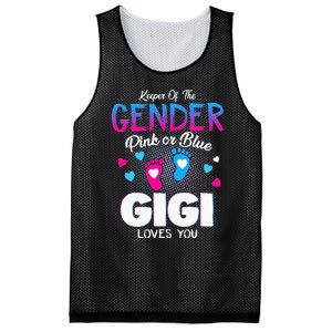 Keeper Of The Gender Pink Or Blue Gigi Loves You Reveal Mesh Reversible Basketball Jersey Tank