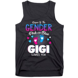 Keeper Of The Gender Pink Or Blue Gigi Loves You Reveal Tank Top