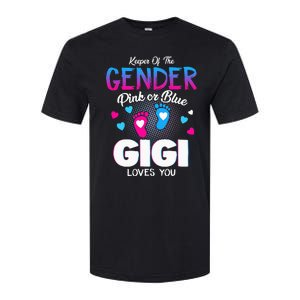 Keeper Of The Gender Pink Or Blue Gigi Loves You Reveal Softstyle CVC T-Shirt