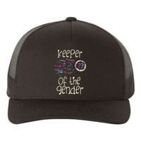 Keeper Of The Gender Reveal Baby Shower Pink Or Blue Party Yupoong Adult 5-Panel Trucker Hat