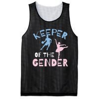 Keeper Of The Gender Reveal Party Basketball Ballet Gift Mesh Reversible Basketball Jersey Tank