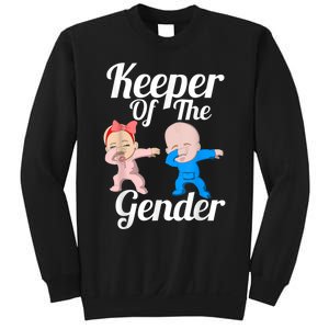 Keeper Of The Gender Cute Gender Reveal Party Couple Sweatshirt