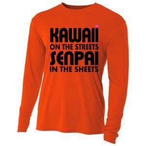 Kawaii On The Streets Senpai In The Sheets Cooling Performance Long Sleeve Crew