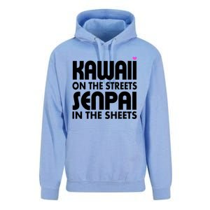 Kawaii On The Streets Senpai In The Sheets Unisex Surf Hoodie