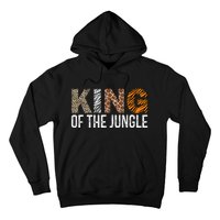 King Of The Jungle Birthday Safari Leopard Family Matching Hoodie