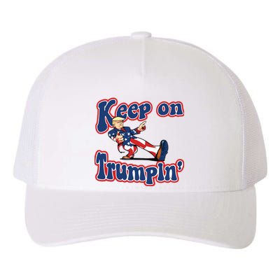 Keep On Trumpin Trump For President 2024 Yupoong Adult 5-Panel Trucker Hat