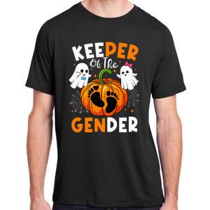 Keeper Of The Gender Reveal Baby Fall Halloween Thanksgiving Adult ChromaSoft Performance T-Shirt