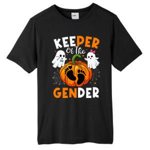 Keeper Of The Gender Reveal Baby Fall Halloween Thanksgiving Tall Fusion ChromaSoft Performance T-Shirt