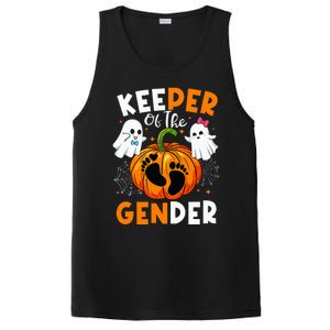 Keeper Of The Gender Reveal Baby Fall Halloween Thanksgiving PosiCharge Competitor Tank