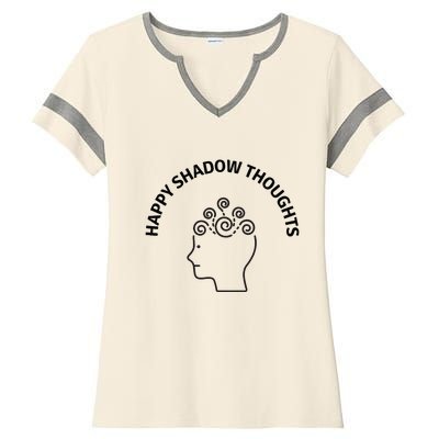 Keeper of the Lost Cities Happy Shadow Thoughts Linh Ladies Halftime Notch Neck Tee