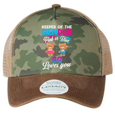 Keeper Of The Gender Pink Or Blue GG Loves You Reveal Legacy Tie Dye Trucker Hat