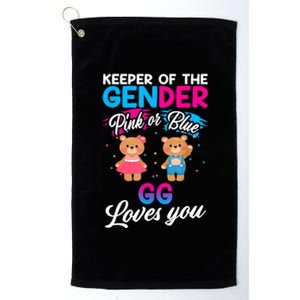 Keeper Of The Gender Pink Or Blue GG Loves You Reveal Platinum Collection Golf Towel