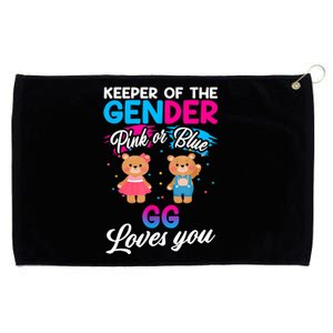 Keeper Of The Gender Pink Or Blue GG Loves You Reveal Grommeted Golf Towel