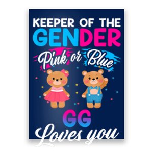 Keeper Of The Gender Pink Or Blue GG Loves You Reveal Poster