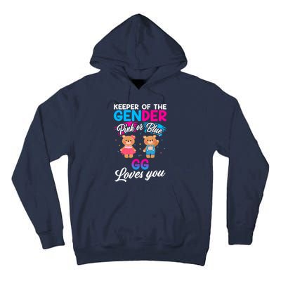 Keeper Of The Gender Pink Or Blue GG Loves You Reveal Tall Hoodie